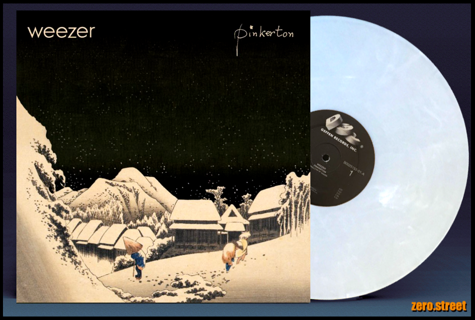 WEEZER Pinkerton LP on COLOR VINYL New SEALED White Snowy