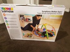 lamaze space symphony motion gym setup