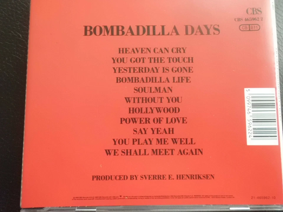 FRANKLIN   -   BOMBADILLA  DAYS ,   CD   1989 ,  NORWEGEAN   POP ,  ITALO  DISCO - Bild 2 von 2