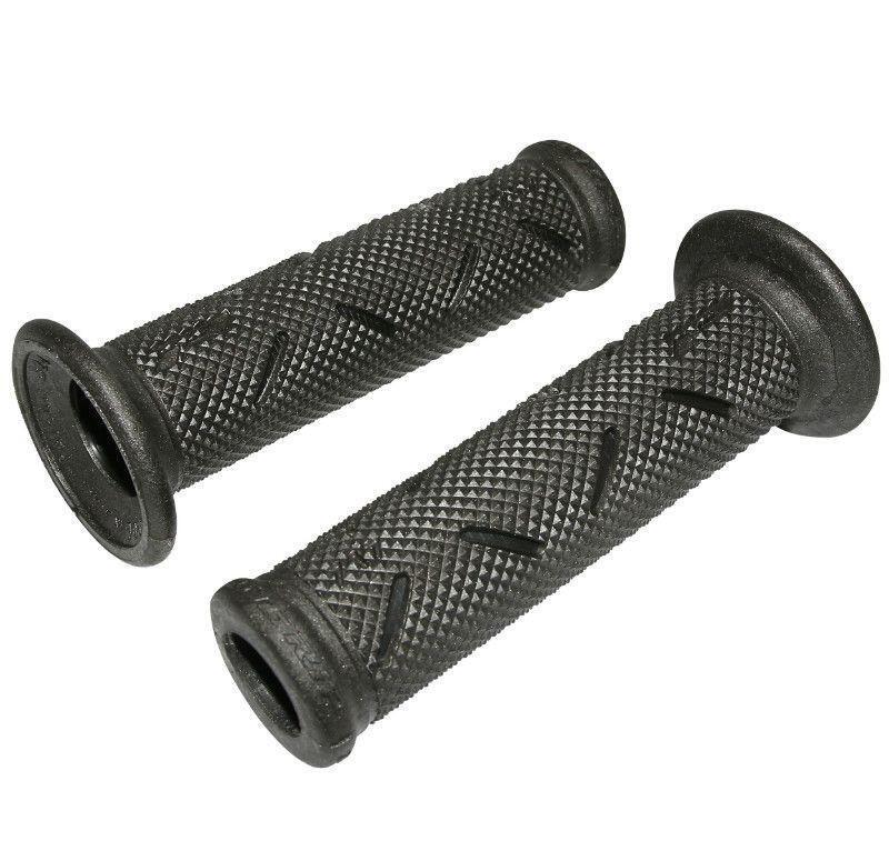 Poignées de guidon ProGrip 717 double densité finitions noir-titane haut de gamme