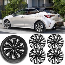 For Toyota Corolla 4x Wheel Covers 15" Snap On Hub Caps Fit R15 Tire & Steel Rim