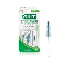 Gum Proxabrush Go Betweens Interdental Brush Refills 8 Count For Braces