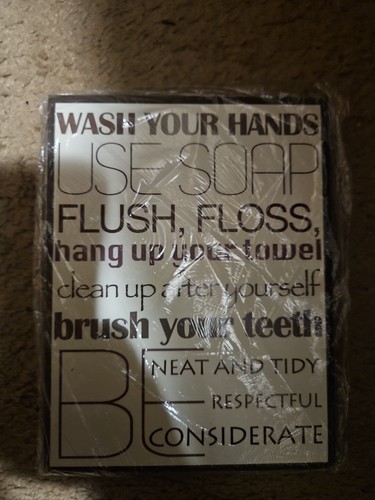 Bathroom Wall Decor - Picture 2 of 2
