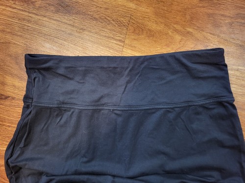 Athleta Tencel Oceana Black Midi Skirt Small - Picture 3 of 5