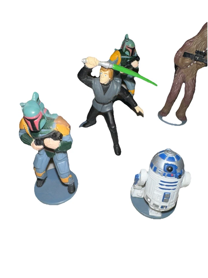 Lot of 10 Star Wars Vintage Applause 3" Solid PVC Figures 1996 - Image 4 of 4