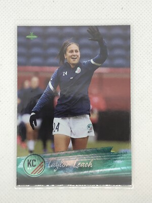 2021 Parkside NWSL V2 | #249 Taylor Leach KC Current | Base Foil - Fresh!