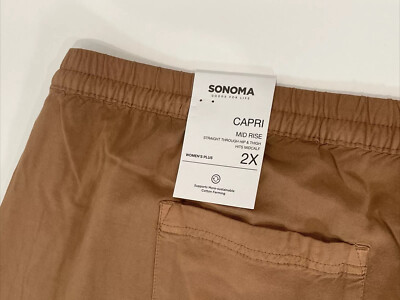 Jcpenney women's plus capri pants on sale