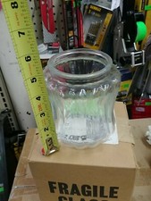 Vintage Thomas Lighting Light Glass Fixture Replacement Clear Model G-2089