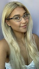 New Mikli by Alain Mikli ML 12251 Clear Black Women's Eyeglasses Frame E1.