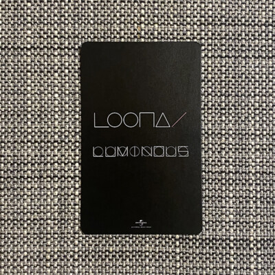 LOONA 'LUMINOUS' Photocard Tower Records Shibuya imited Japan 2nd