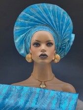 Adejoke African Headtie Auto Gele, Headgear.