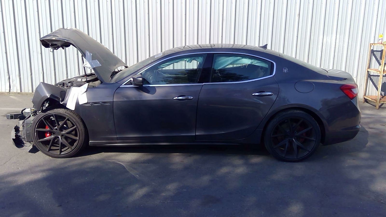 18 MASERATI Left LH Driver Rear Strut Assembly