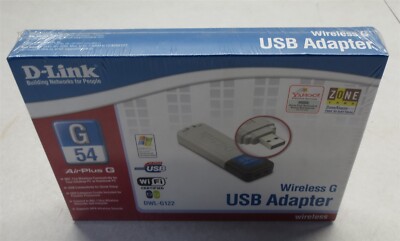 D LINK WIRELESS G USB ADAPTER DWL-G122
