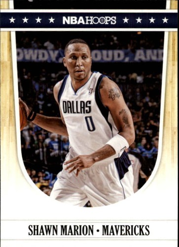 2011-12 Hoops Dallas Mavericks Basketball Card #44 Shawn Marion - Picture 1 of 2