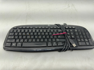 ロジクール　ゲーミングキーボード　Y-UR83 Logitech Y-UR83 Classic Keyboard 200 Wired USB Black for PC
