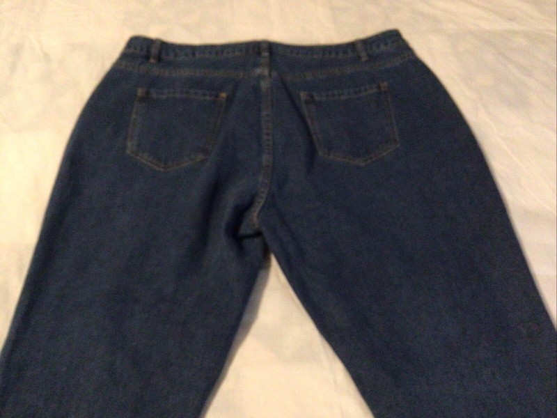 Shein Women Plus Size 2XL  Tapered Denim Blue Jeans High Rise