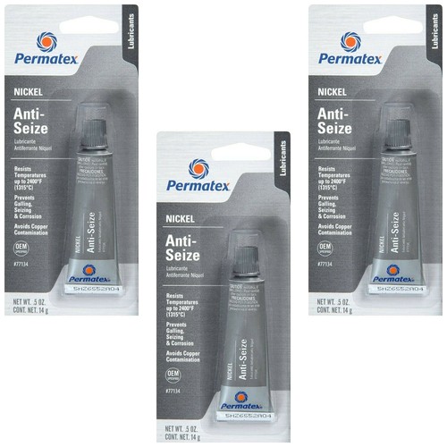 Permatex Nickel AntiSeize High Temperature Lubricant 0.5 FL oz Tube