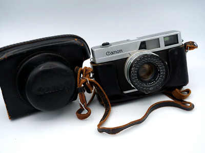 Canon Canonet W.1.9 / 45mm Canon Lens Se & Case ( UNTESTED )