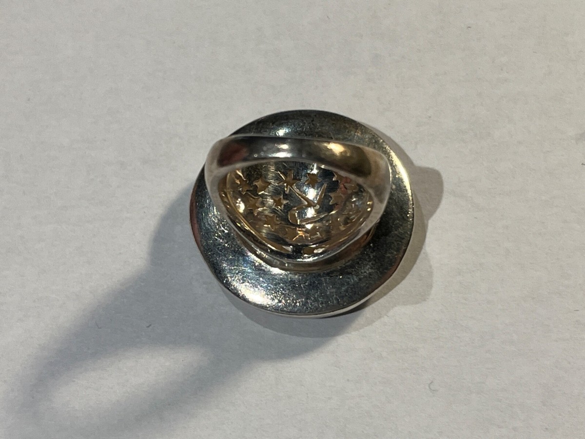 Bague En Argent Massif Taille 58 - Occasion Sans Marque