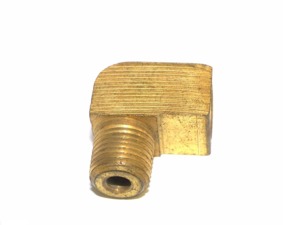 Big A Service Line 3-115320 Brass 90 deg Street Elbow Fitting 3/16"" x 1/8""