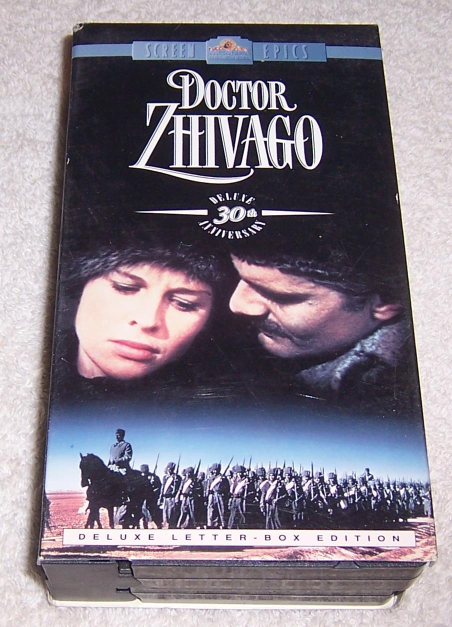 Doctor Zhivago 30th Anniversary Edition VHS Video 27616513731 eBay