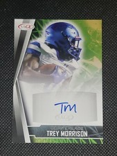 2022 Sage Hit Football TREY MORRISON RC #A-TM AUTO ROOKIE CARD UNC Tar Heels