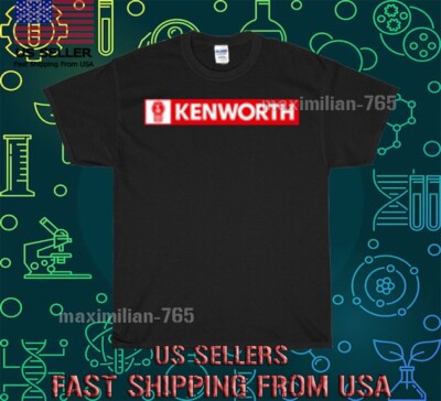 NEW SHIRT KENWORTH TRUCK RED RACING LOGO T-SHIRT SIZE FUNNY S-5XL