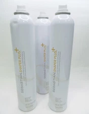 SEBASTIAN SHAPER PLUS HAIRSPRAY 3 PCS    NOT FULL!