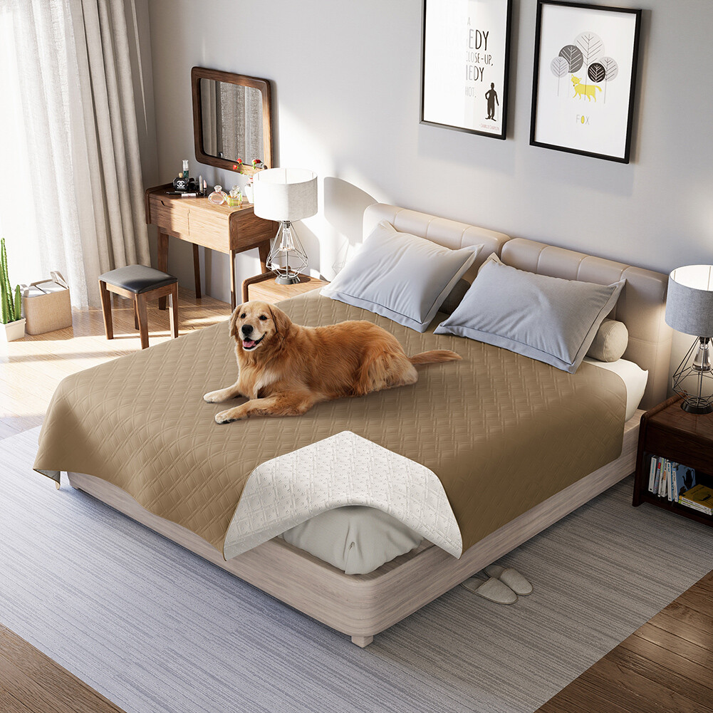 Wasserdicht Hundedecke Tagesdecke Bettüberwurf Haustier Sofa Abdeckung Wohndecke