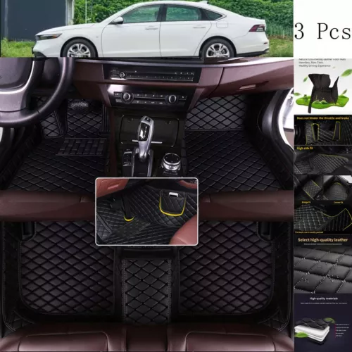 For Toyota Tacoma Ext Cab Car Floor Mats Leather Carpet Waterproof Cargo Liners - Bild 19 von 41