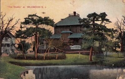 Postcard The Studio at Wildwood NJ 
