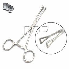 DDP 6.25" Slotted Locking Pennington Forceps