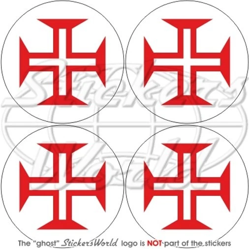 PORTUGAL Force Aérienne Cocarde 50mm Vinyle Autocollant