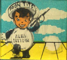 Alka Seltzer Boy / Obsequio de Pron Tito 1960's VARI-VUE Animation Lenticular