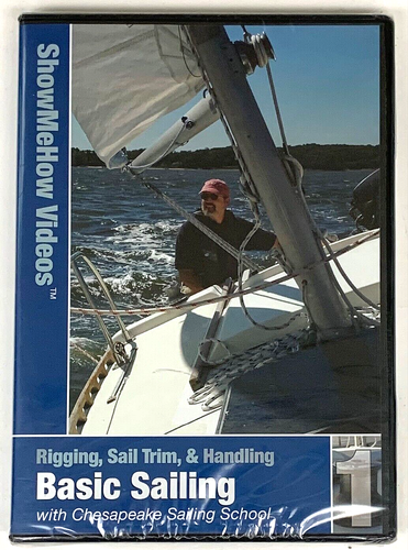 Brand New BASIC SAILING Gary Cusimano DVD Rigging Sail Trim & Handling ...