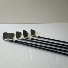 Hogan H40 Graphite Iron Set 4, 5, 6, 9, S Silver Black 5 Clubs
