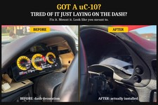 3000gt Mitsubishi Gto Stealth Digital Dash Trim Mount For Haltech Uc-10 3000gt Mitsubishi Gto Stealth Digital Dash Trim Mount For Haltech Uc-10