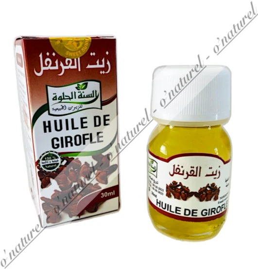 Huile de Clou de Girofle 100% Pure & Naturelle 30ml Clove Oil, Aceite de Clavo - Photo 1/1