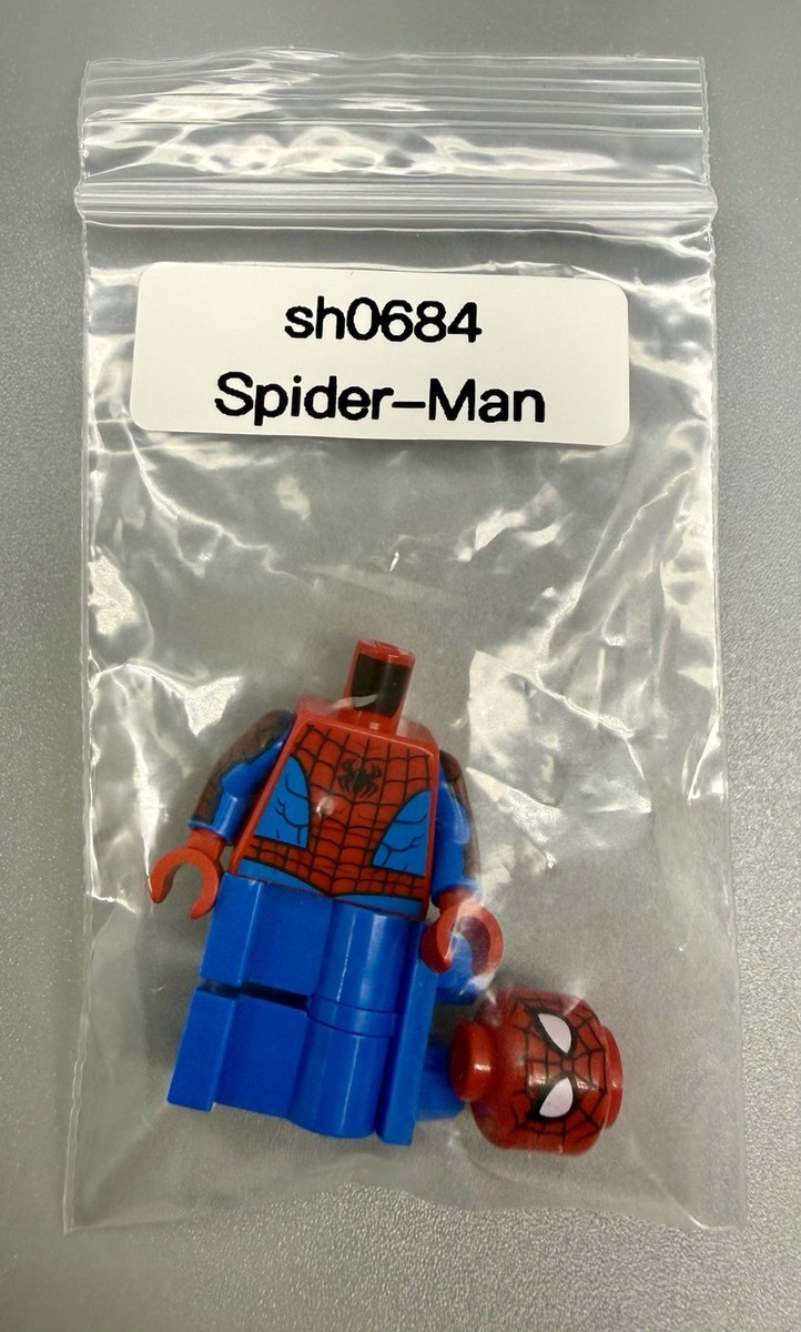 LEGO® Marvel Spider-Man Minifigure sh0684 Blue Arms Web Print NEW