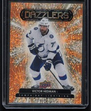 #DZ-16 2022-23 Upper Deck Victor Hedman Dazzlers Orange Tampa Bay Lightning