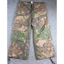 VINTAGE 90s Walls Water Pruf Pants Mens M Tall Realtree Camo Military Hunting