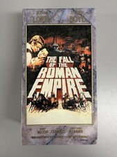The Fall of the Roman Empire VHS SEALED Tape Best Film Video 1964 Sophia Loren