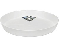 Blumentopf Untersetzer Elho Loft Urban Kunststoff Ø 34 Cm H 4,4 Cm Weiß