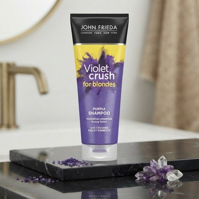 250ml Violet Crush Purple Shampoo - Sulfat- & Parabenfrei für Hellblondinen