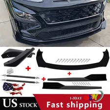 For Hyundai Kona Front Rear Bumper Lip Spoiler Splitter Body Kits Side Skirts