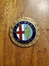 Vintage Alpha Romeo Chevron Pin Metal