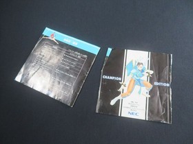 pc engine Street fighter II dash 2 II'  ' NEC Japan hu card hucard game tested