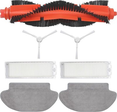 7PCS Replacement AccessoriesKit Compatible for Xiaomi S10/S12 Robot Vacuum Parts