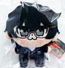 PERSONA 5 BUKUBU Hero Ren Amamiya Joker Plush with Keychain Stuff doll H