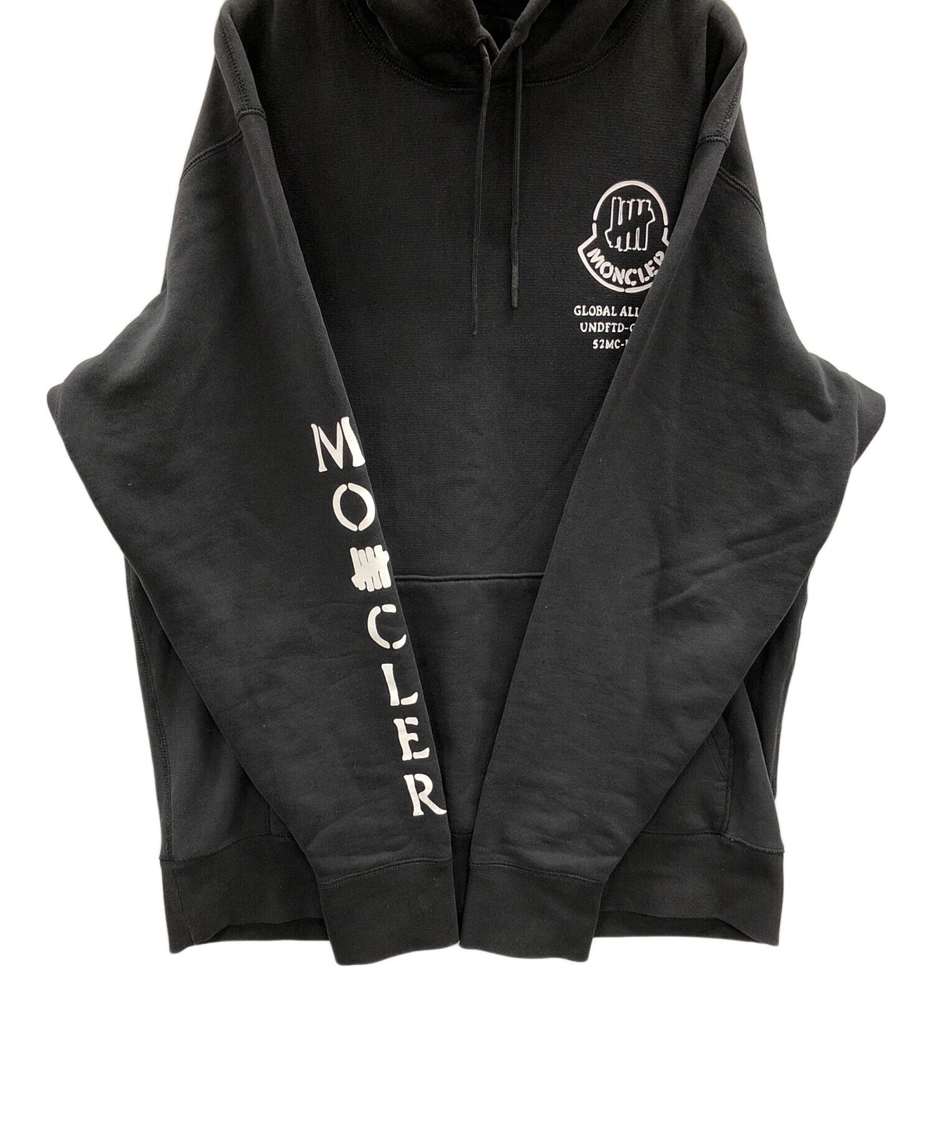 MONCLER/UNDEFEATED Genius Pullover Hoodie/ Black/ Size L thumbnail 5